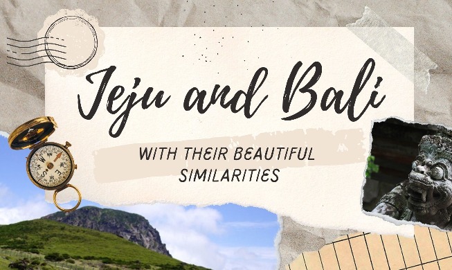 Similarities between Jeju Island and Bali, Indonesia