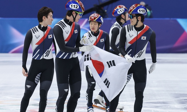 Short track concludes Winter Olympics with three-medal haul