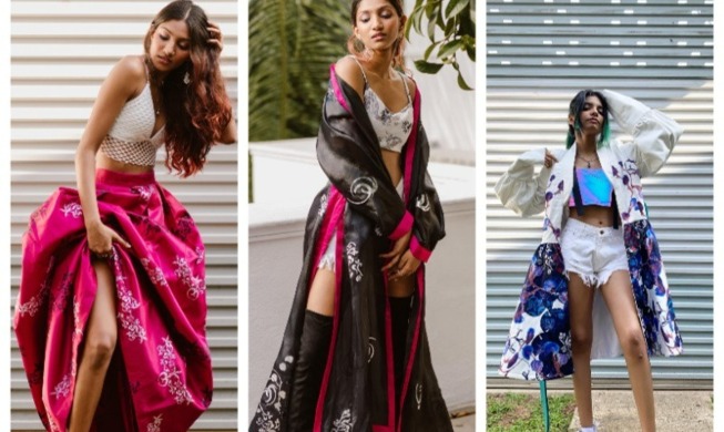 Sri Lankan fashion designer uses Hanbok to create unique collection