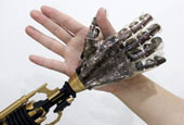 Artificial skin can sense heat, pressure