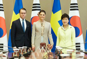 President meets Swedish Crown Princess 