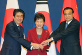 Korea, Japan, China reconfirm bolstered cooperation