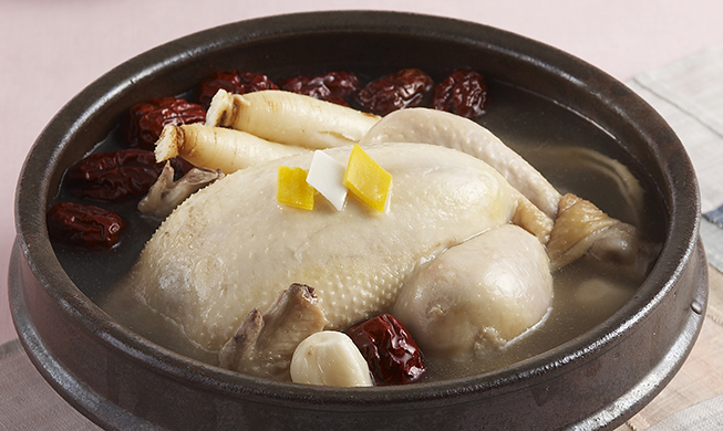 Korean recipes: samgyetang