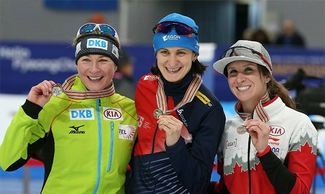 Czechia wins women’s 5,000 m speed skating