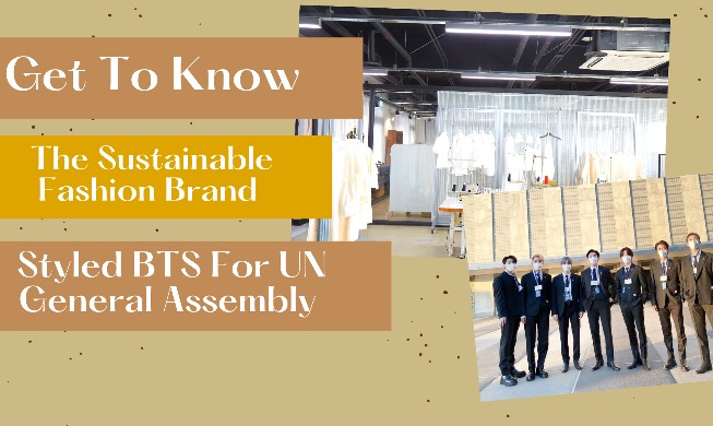 Upcycling fashion brand gains fame for designing suits for BTS