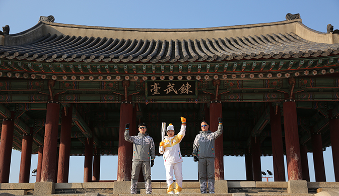 Olympic torch relay enters Gyeonggi-do