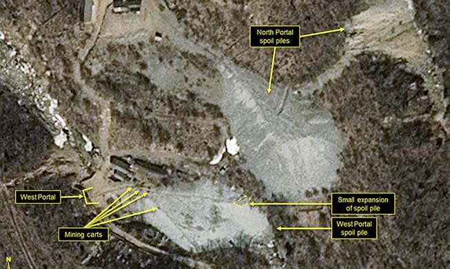 NK to dismantle Punggye-ri nuclear test site