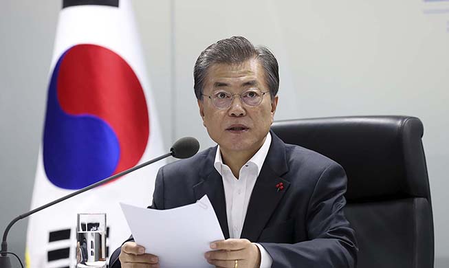 President Moon deeply regrets US-North summit cancellation