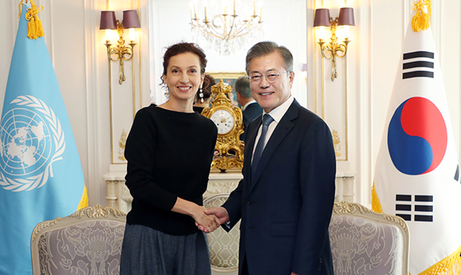 Korea-UNESCO to cooperate for peace on Korean Peninsula