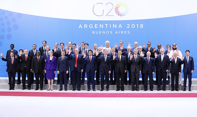 President Moon attends G20 summit