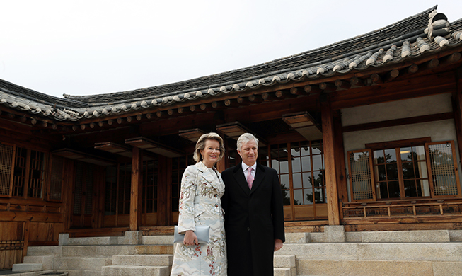 Belgian king makes state visit to Korea