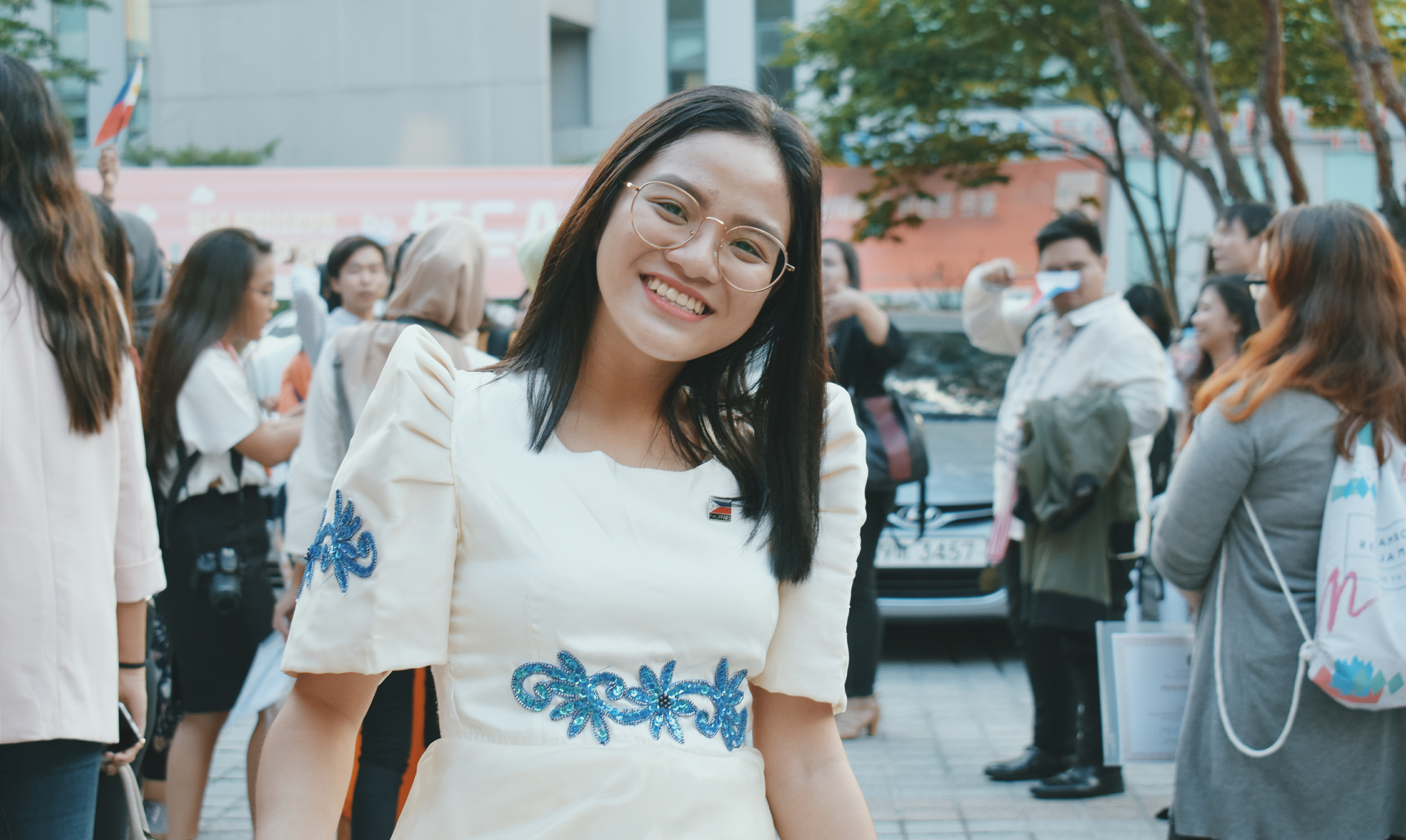 A Filipina college student will ride the ASEAN-Korea Train