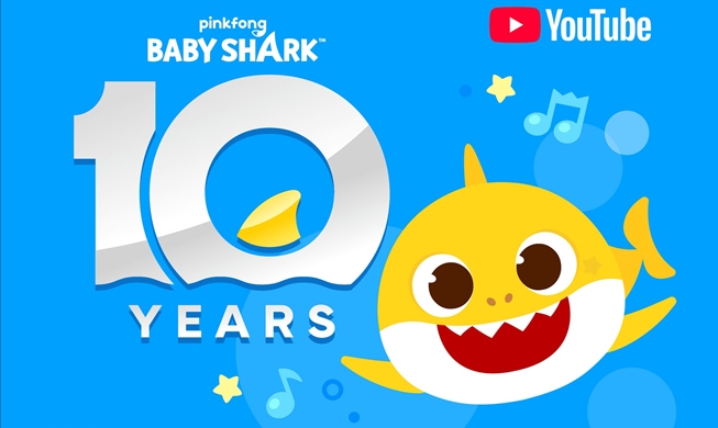 'Baby Shark Dance' video sets 2 milestones on its 10th anniversary