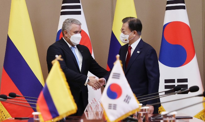 Korea, Colombia agree to boost cooperation in post-pandemic era