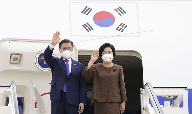 Highlight video of President Moon's European tour released