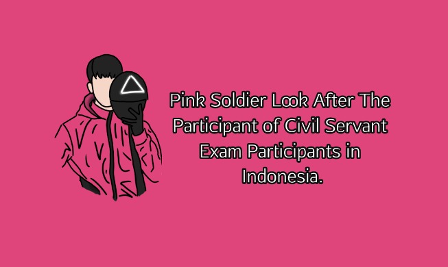 Civil service exam in Indonesia held under 'Squid Game' theme