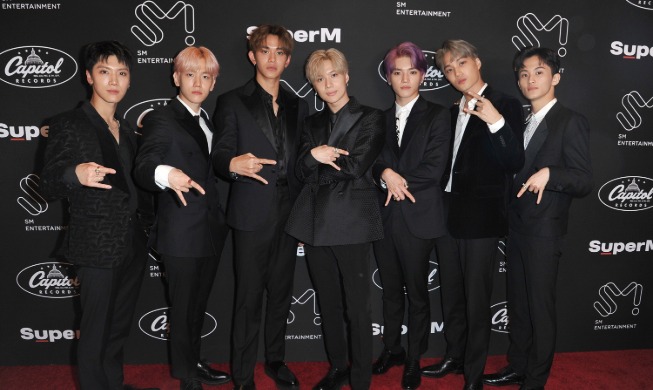 Super M becomes 2nd K-pop act to top Billboard 200 album chart