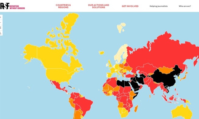 Korea tops Asia in press freedom for 3rd straight year