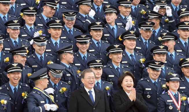 Address by President Moon Jae-in at 68th Commencement and Commissioning Ceremony for Republic of Korea Air Force Academy