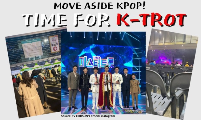 Move aside, K-pop, trot is expanding in popularity in Korea