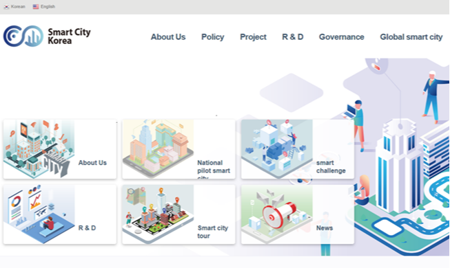 Newly opened website offers info on Korean smart cities