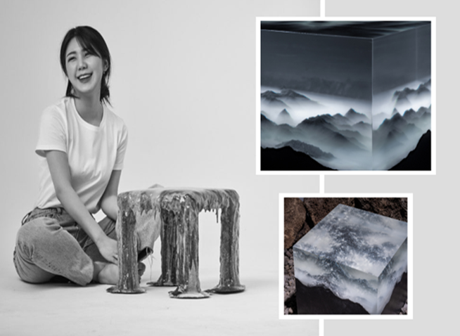 Furniture artist Jeon Ahyun explains 'Deep Mountain' series