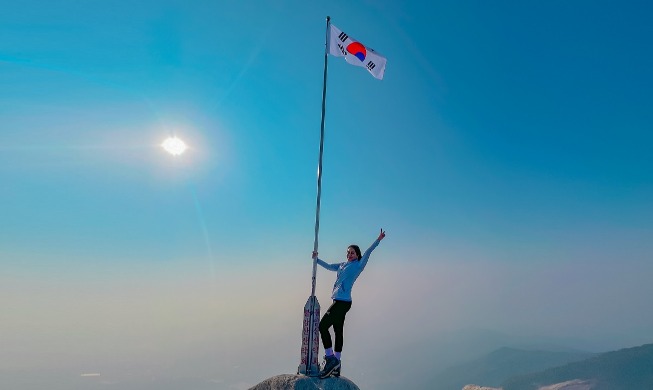 Filipina shares her mountain hiking experience in Korea