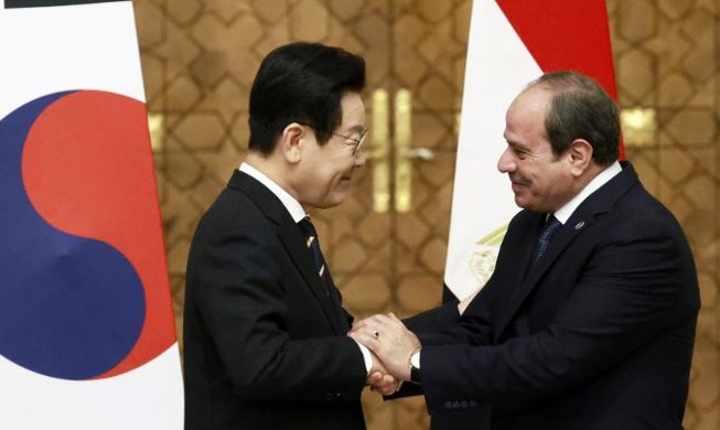 President Lee to pursue economic partnership deal with Egypt