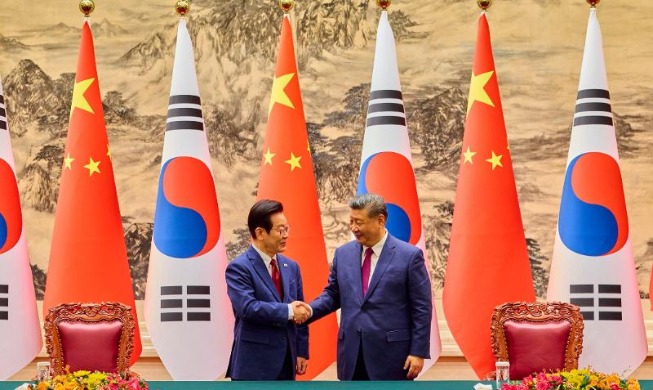President Lee's pragmatic diplomacy shines in talks with China