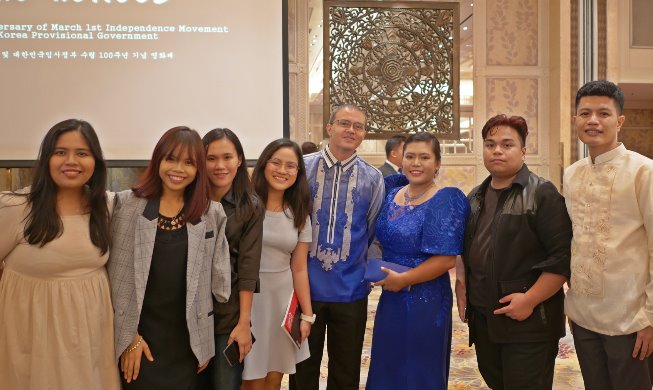 Philippines-based Honorary Reporters attend Korean Embassy event