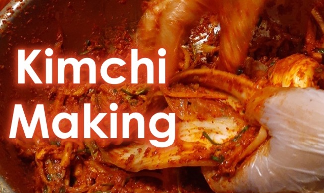 Making kimchi for the first time in Jakarta, Indonesia