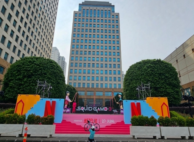 'Squid Game' event in Indonesia spotlights old Korean games