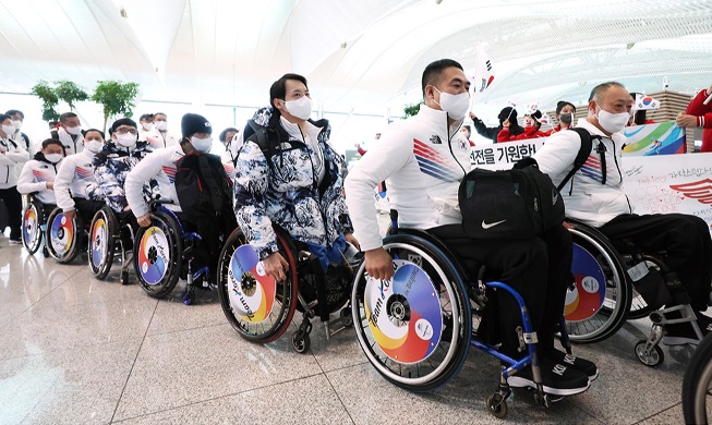 Winter Paralympians heading for Beijing