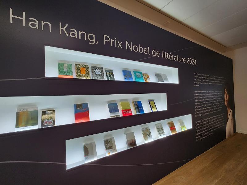 The Korean Cultural Center in Paris through March next year hosts the book fair 